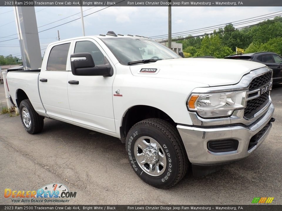 2023 Ram 2500 Tradesman Crew Cab 4x4 Bright White / Black Photo #8