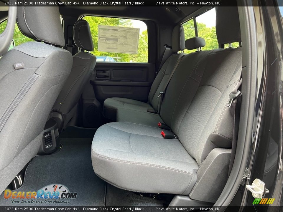 Rear Seat of 2023 Ram 2500 Tradesman Crew Cab 4x4 Photo #13