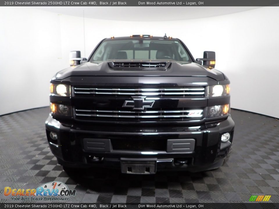 2019 Chevrolet Silverado 2500HD LTZ Crew Cab 4WD Black / Jet Black Photo #6