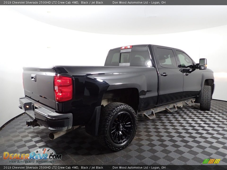 2019 Chevrolet Silverado 2500HD LTZ Crew Cab 4WD Black / Jet Black Photo #10