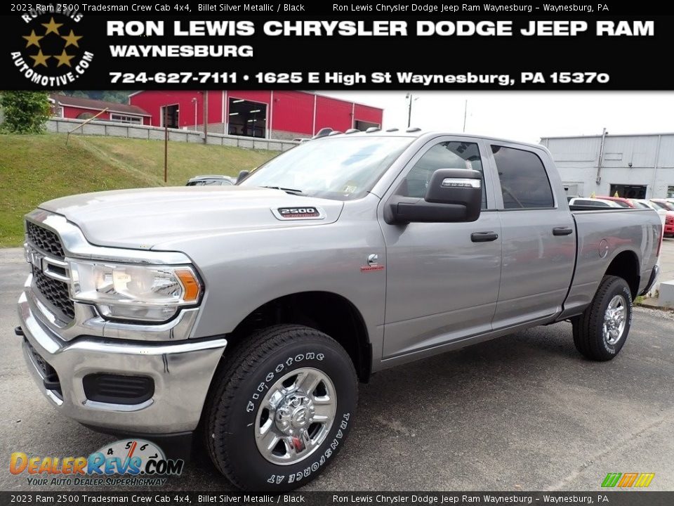 2023 Ram 2500 Tradesman Crew Cab 4x4 Billet Silver Metallic / Black Photo #1