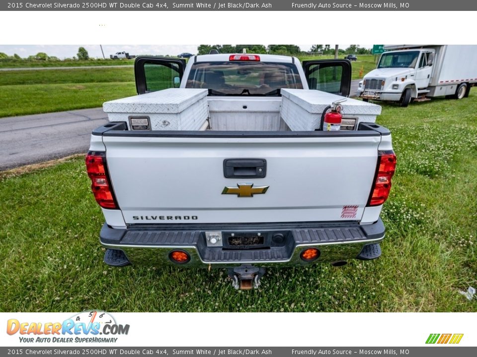 2015 Chevrolet Silverado 2500HD WT Double Cab 4x4 Summit White / Jet Black/Dark Ash Photo #4