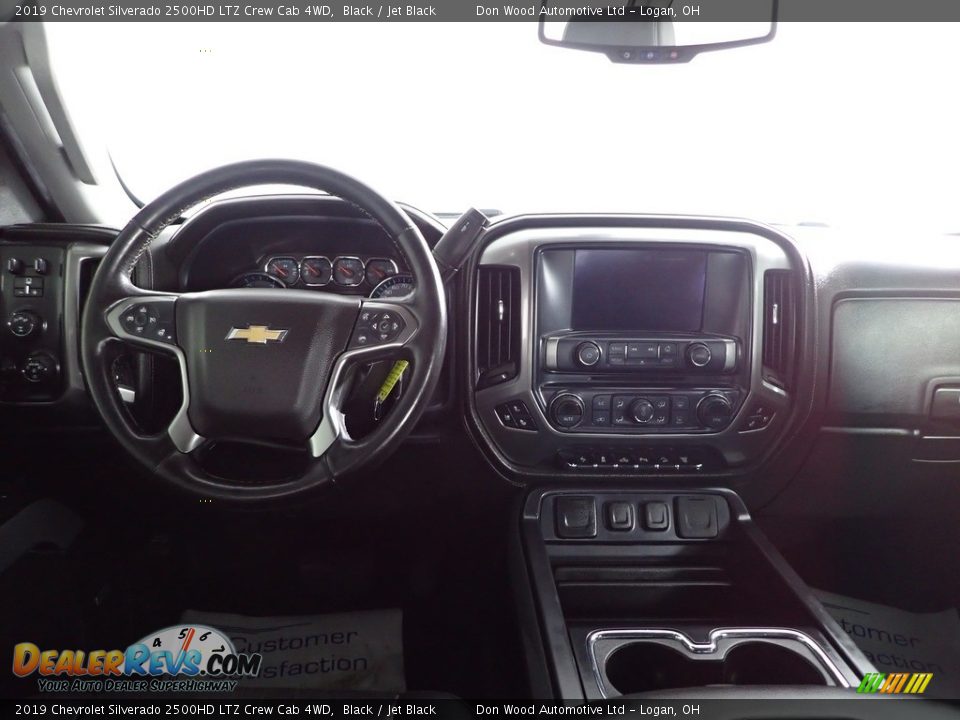 2019 Chevrolet Silverado 2500HD LTZ Crew Cab 4WD Black / Jet Black Photo #23