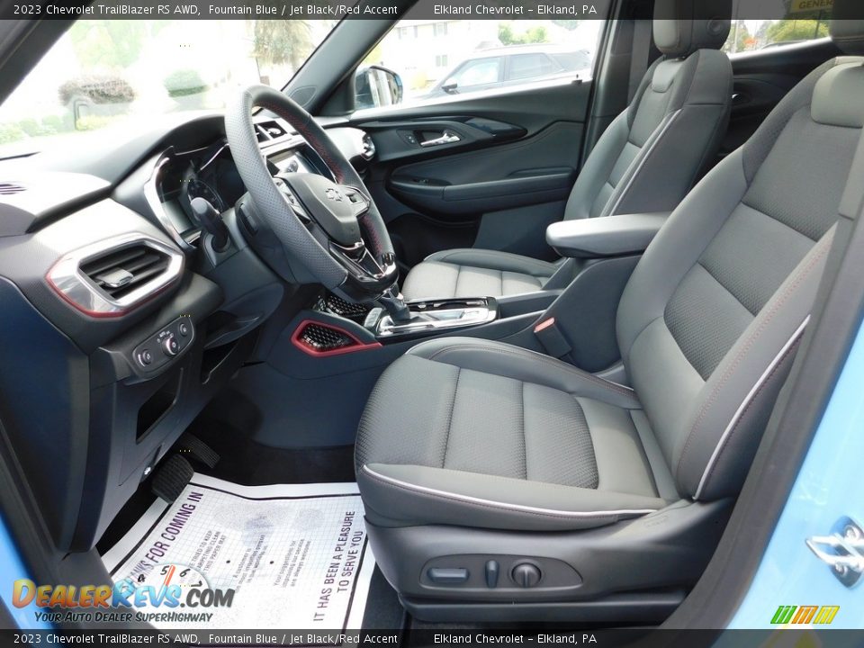 Front Seat of 2023 Chevrolet TrailBlazer RS AWD Photo #21