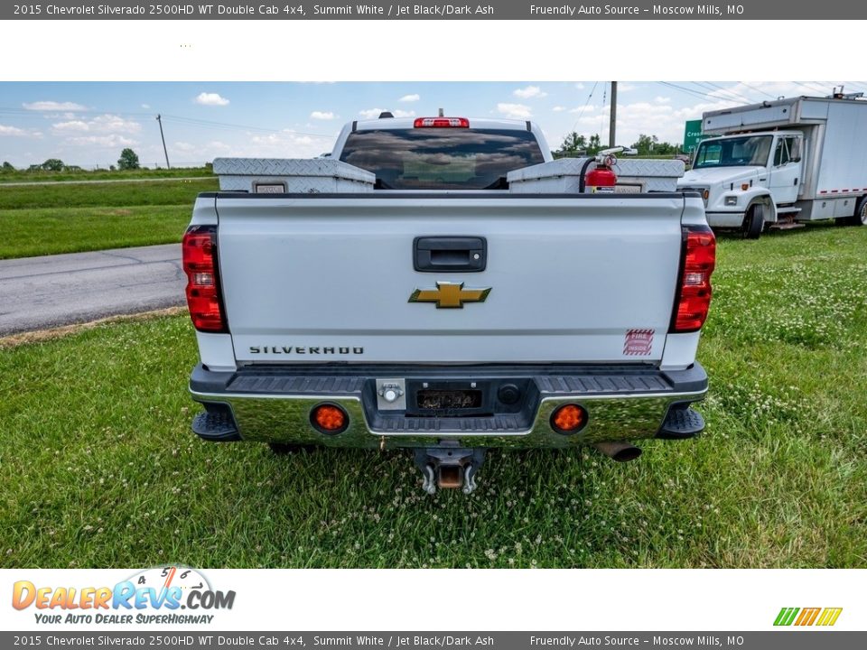 2015 Chevrolet Silverado 2500HD WT Double Cab 4x4 Summit White / Jet Black/Dark Ash Photo #5