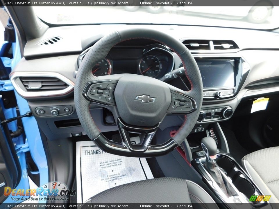 Dashboard of 2023 Chevrolet TrailBlazer RS AWD Photo #23