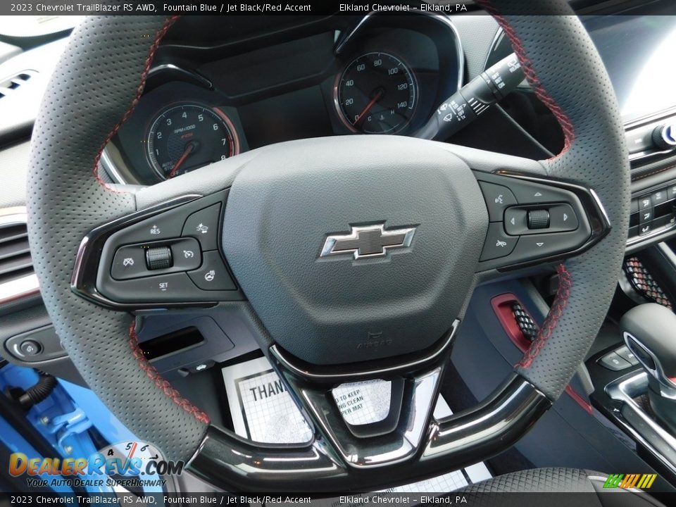 2023 Chevrolet TrailBlazer RS AWD Steering Wheel Photo #24