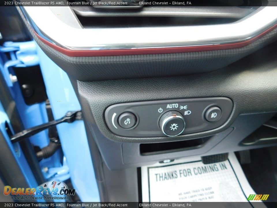 Controls of 2023 Chevrolet TrailBlazer RS AWD Photo #27