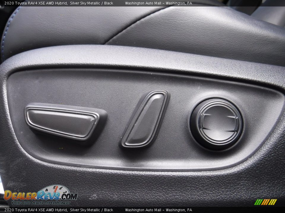 2020 Toyota RAV4 XSE AWD Hybrid Silver Sky Metallic / Black Photo #26