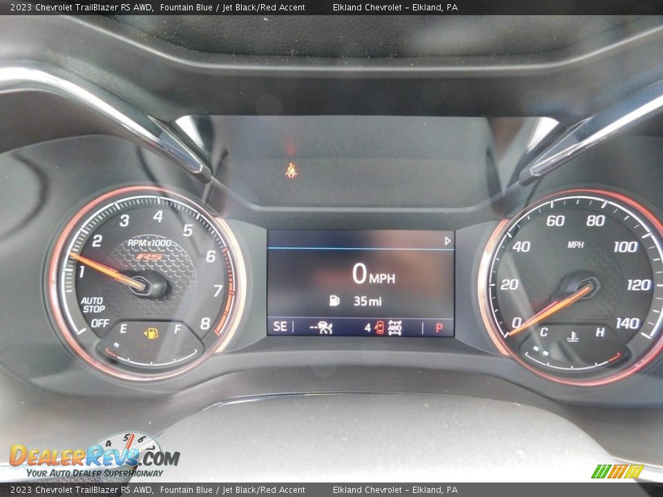 2023 Chevrolet TrailBlazer RS AWD Gauges Photo #30