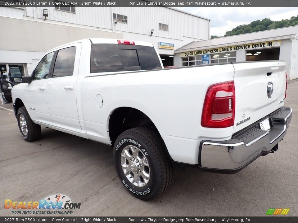 2023 Ram 2500 Laramie Crew Cab 4x4 Bright White / Black Photo #3