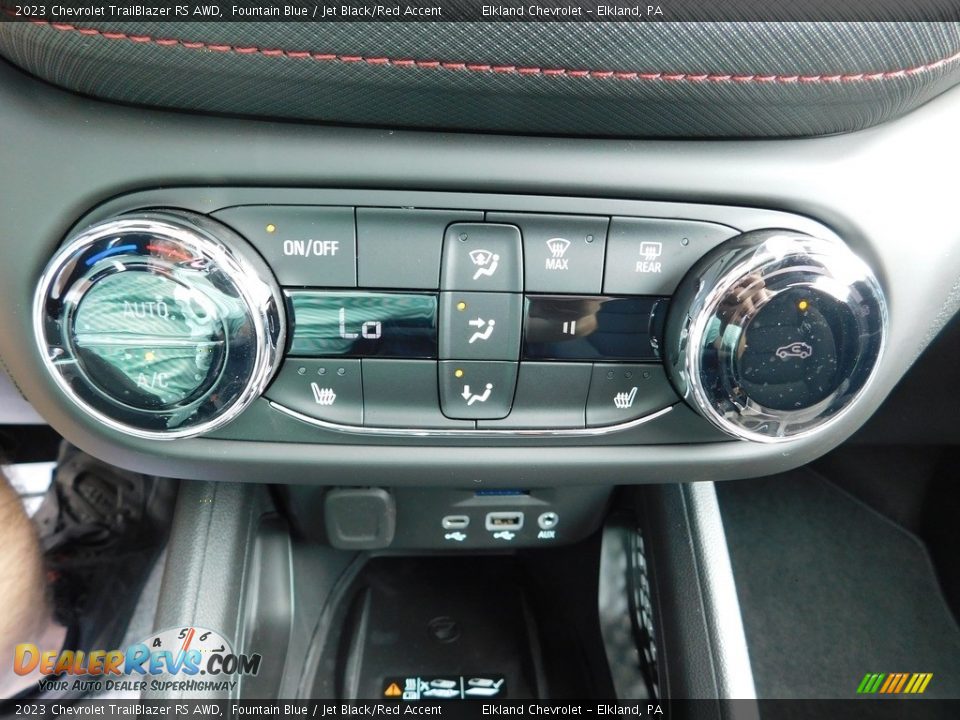 Controls of 2023 Chevrolet TrailBlazer RS AWD Photo #31