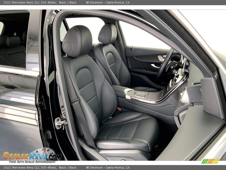 Black Interior - 2022 Mercedes-Benz GLC 300 4Matic Photo #6