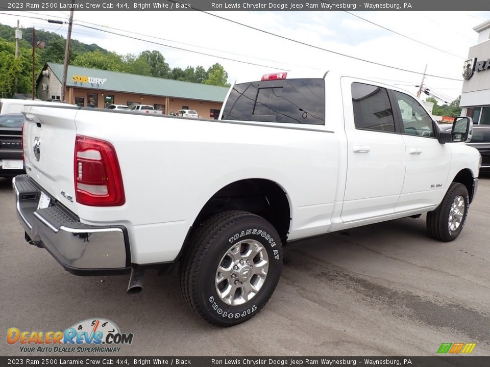 2023 Ram 2500 Laramie Crew Cab 4x4 Bright White / Black Photo #6