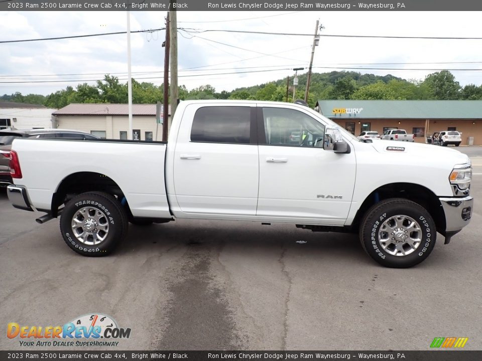 2023 Ram 2500 Laramie Crew Cab 4x4 Bright White / Black Photo #7