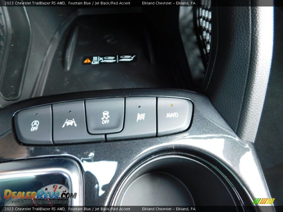 Controls of 2023 Chevrolet TrailBlazer RS AWD Photo #35