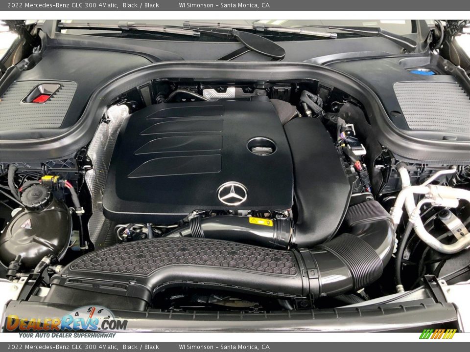 2022 Mercedes-Benz GLC 300 4Matic Black / Black Photo #9