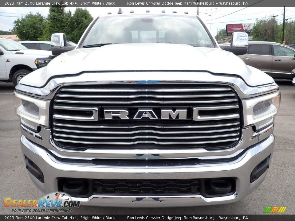 2023 Ram 2500 Laramie Crew Cab 4x4 Bright White / Black Photo #9