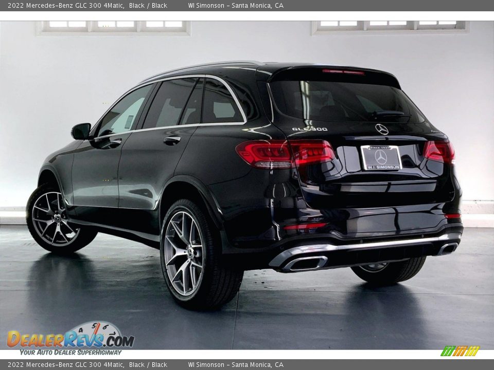 2022 Mercedes-Benz GLC 300 4Matic Black / Black Photo #10