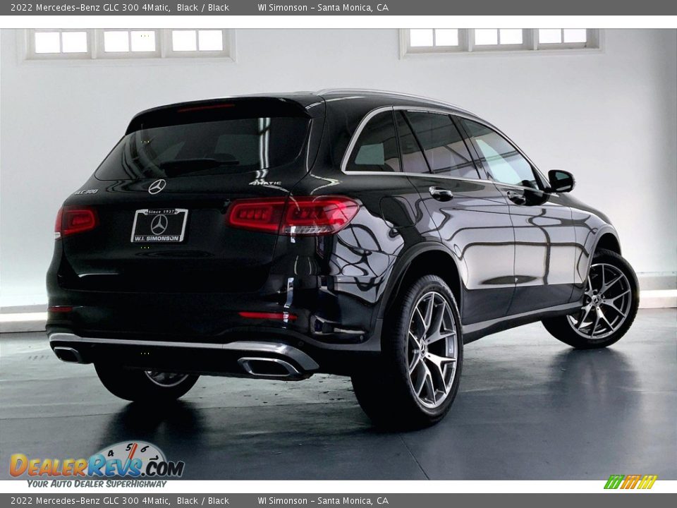 2022 Mercedes-Benz GLC 300 4Matic Black / Black Photo #13