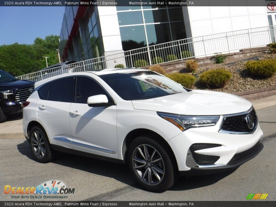 Front 3/4 View of 2020 Acura RDX Technology AWD Photo #1