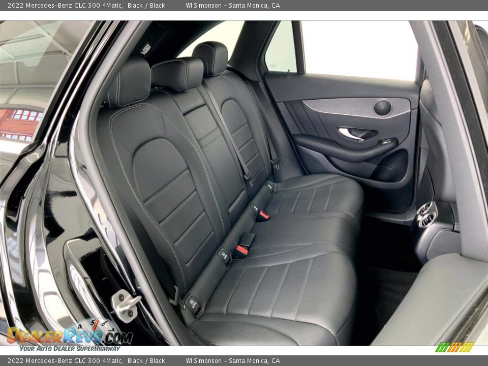 Rear Seat of 2022 Mercedes-Benz GLC 300 4Matic Photo #19