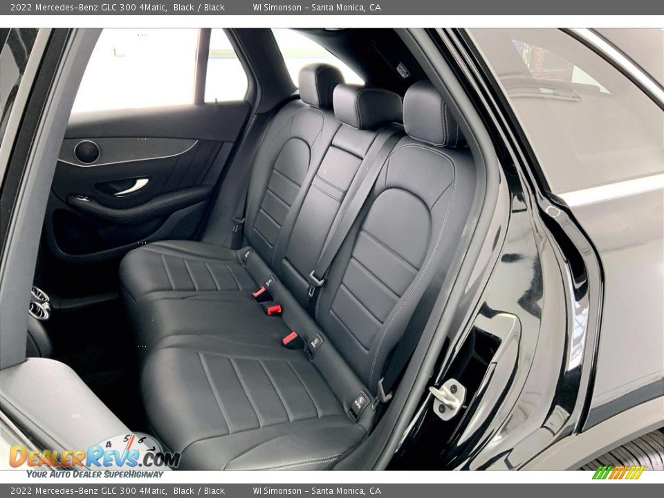 Rear Seat of 2022 Mercedes-Benz GLC 300 4Matic Photo #20