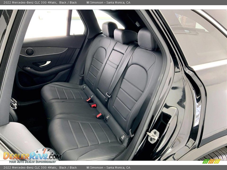 Rear Seat of 2022 Mercedes-Benz GLC 300 4Matic Photo #20