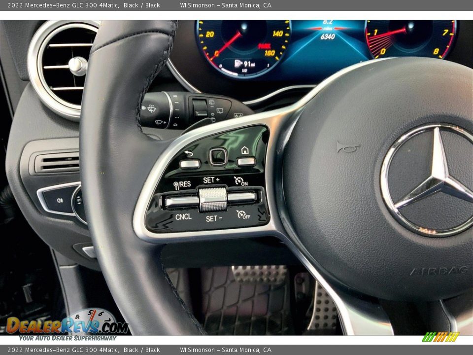 2022 Mercedes-Benz GLC 300 4Matic Steering Wheel Photo #21