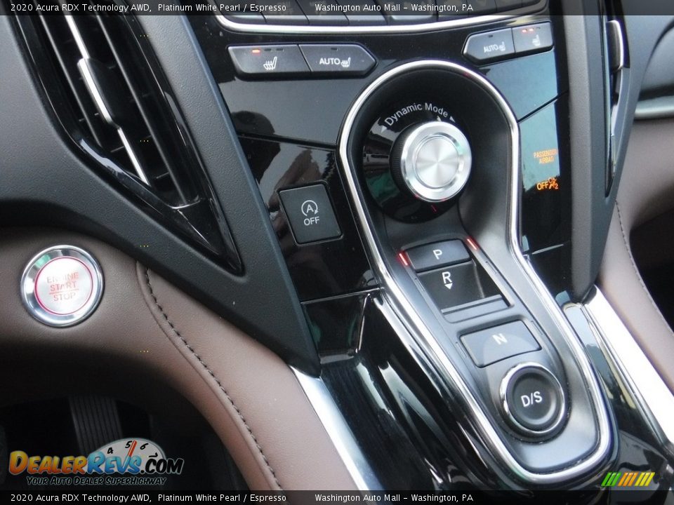 Controls of 2020 Acura RDX Technology AWD Photo #6