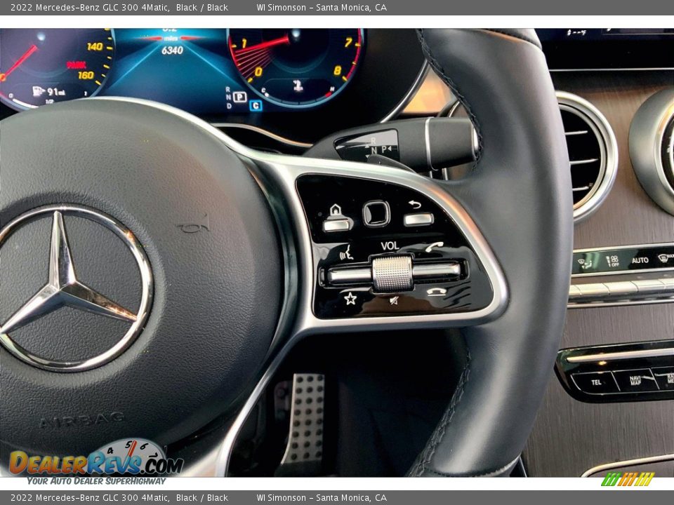 2022 Mercedes-Benz GLC 300 4Matic Steering Wheel Photo #22