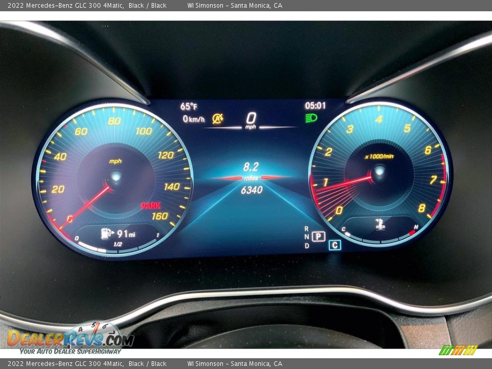 2022 Mercedes-Benz GLC 300 4Matic Gauges Photo #23