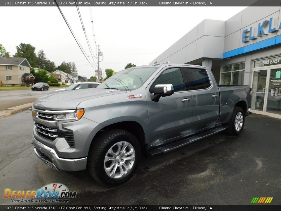 2023 Chevrolet Silverado 1500 LTZ Crew Cab 4x4 Sterling Gray Metallic / Jet Black Photo #1