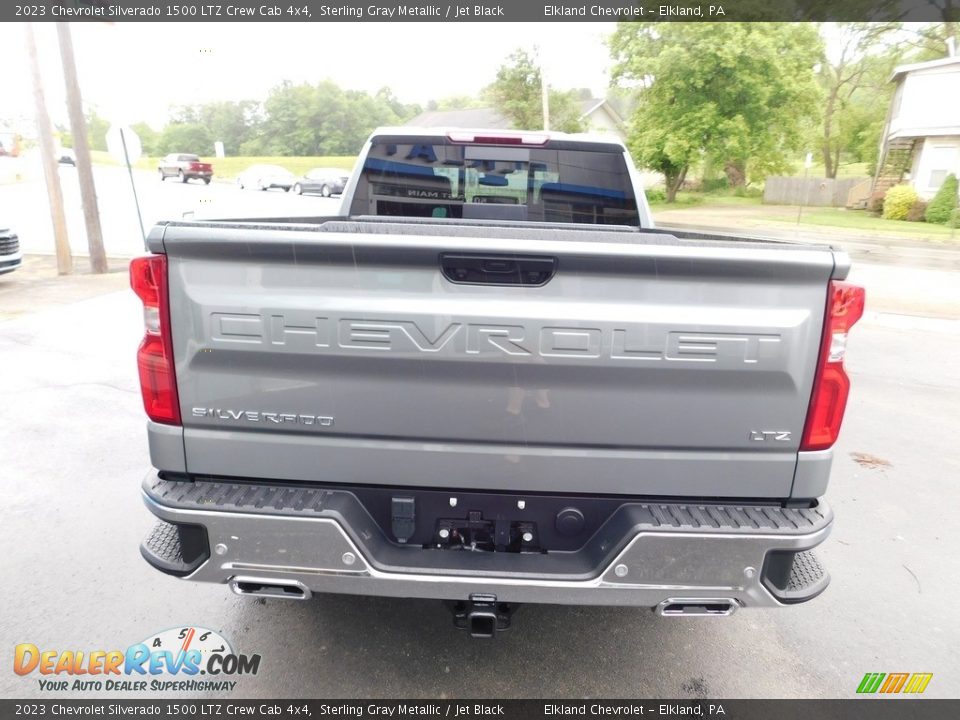 2023 Chevrolet Silverado 1500 LTZ Crew Cab 4x4 Sterling Gray Metallic / Jet Black Photo #9