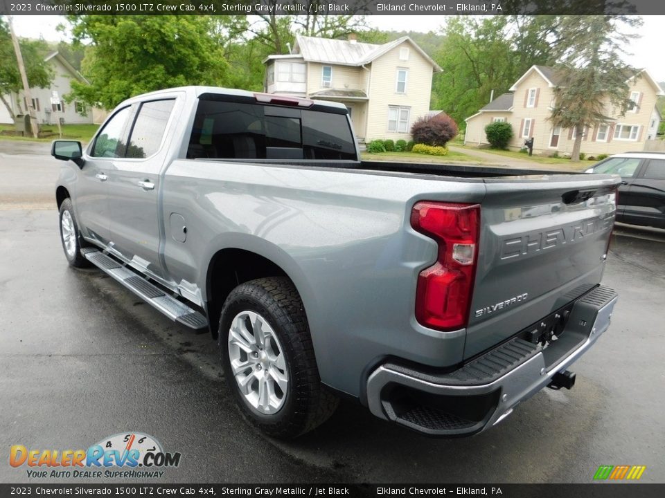 2023 Chevrolet Silverado 1500 LTZ Crew Cab 4x4 Sterling Gray Metallic / Jet Black Photo #10