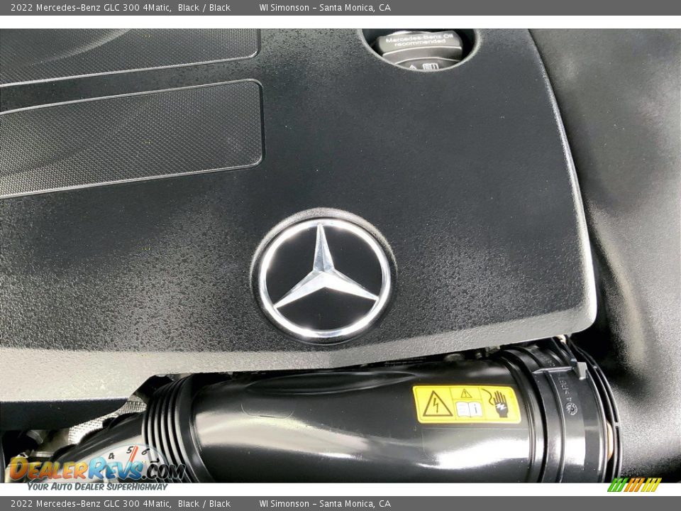 2022 Mercedes-Benz GLC 300 4Matic Black / Black Photo #32