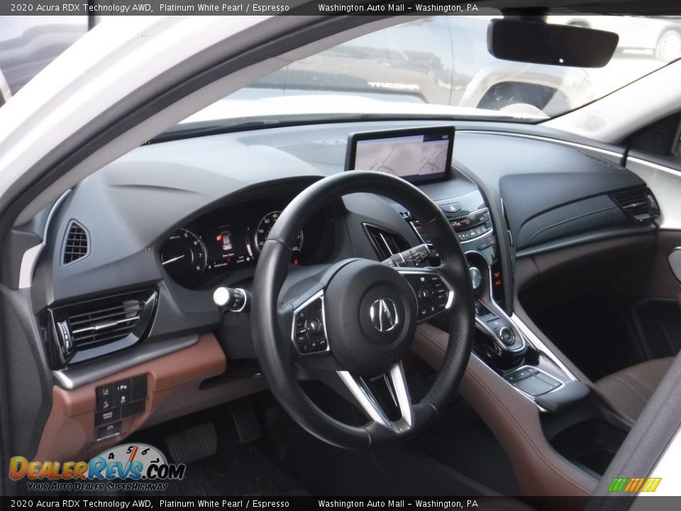 Dashboard of 2020 Acura RDX Technology AWD Photo #24