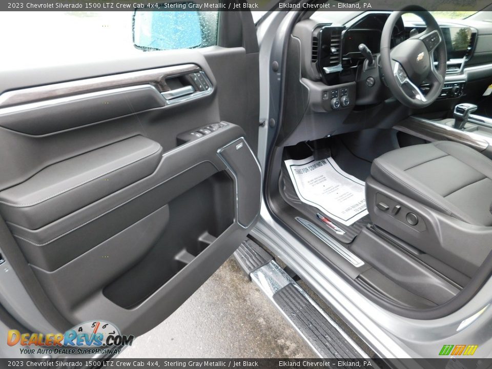 Front Seat of 2023 Chevrolet Silverado 1500 LTZ Crew Cab 4x4 Photo #18