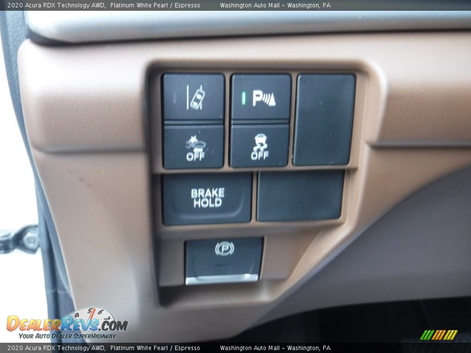 Controls of 2020 Acura RDX Technology AWD Photo #25