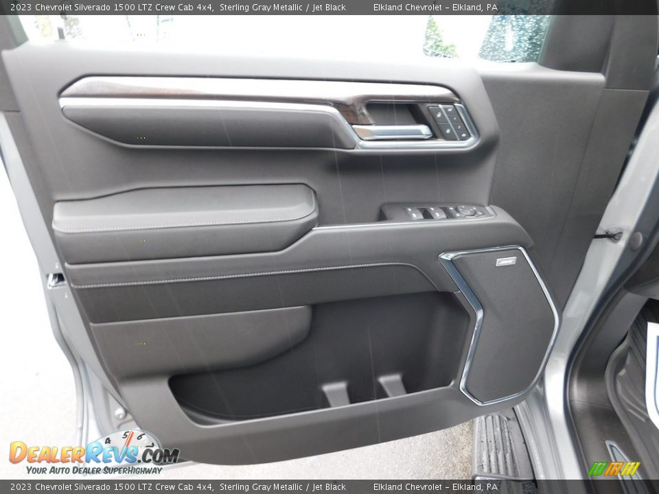Door Panel of 2023 Chevrolet Silverado 1500 LTZ Crew Cab 4x4 Photo #19