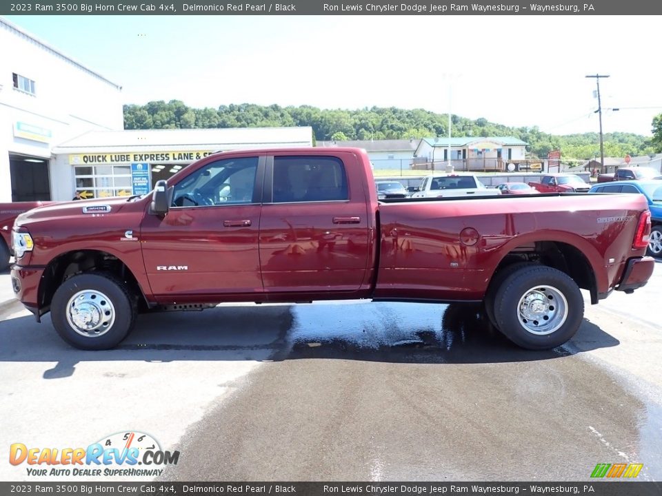 2023 Ram 3500 Big Horn Crew Cab 4x4 Delmonico Red Pearl / Black Photo #2