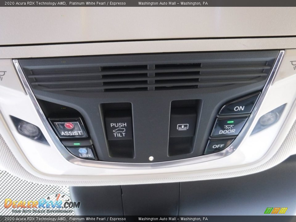 2020 Acura RDX Technology AWD Platinum White Pearl / Espresso Photo #29