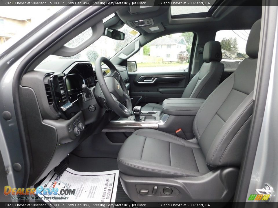 Front Seat of 2023 Chevrolet Silverado 1500 LTZ Crew Cab 4x4 Photo #22