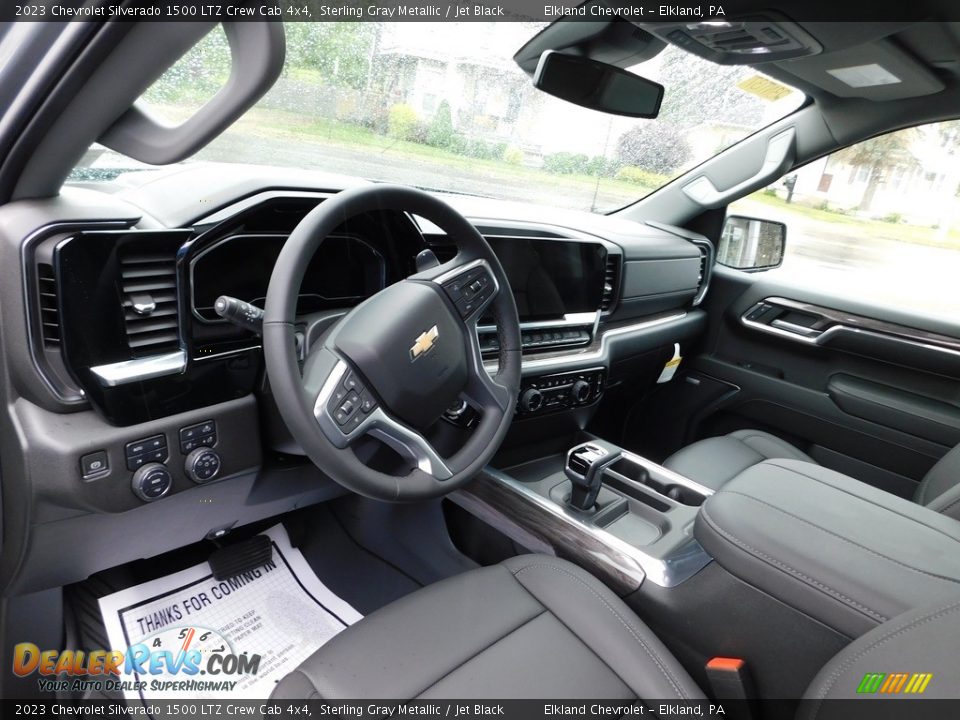 Front Seat of 2023 Chevrolet Silverado 1500 LTZ Crew Cab 4x4 Photo #23