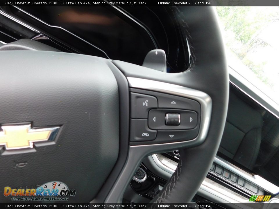 2023 Chevrolet Silverado 1500 LTZ Crew Cab 4x4 Steering Wheel Photo #26