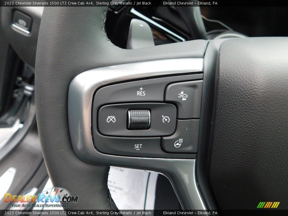 2023 Chevrolet Silverado 1500 LTZ Crew Cab 4x4 Steering Wheel Photo #27