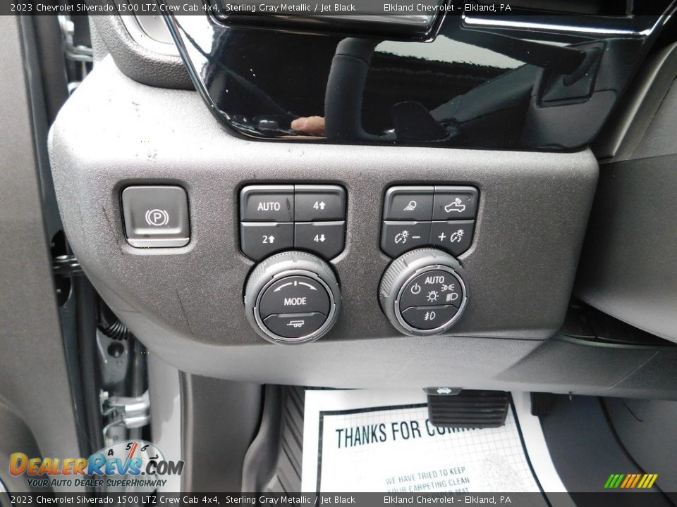 2023 Chevrolet Silverado 1500 LTZ Crew Cab 4x4 Sterling Gray Metallic / Jet Black Photo #28