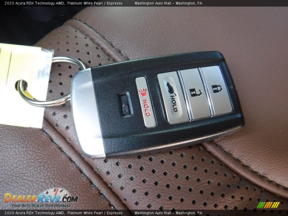 Keys of 2020 Acura RDX Technology AWD Photo #35