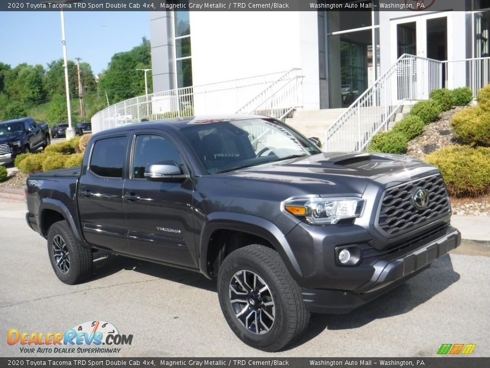 2020 Toyota Tacoma TRD Sport Double Cab 4x4 Magnetic Gray Metallic / TRD Cement/Black Photo #1