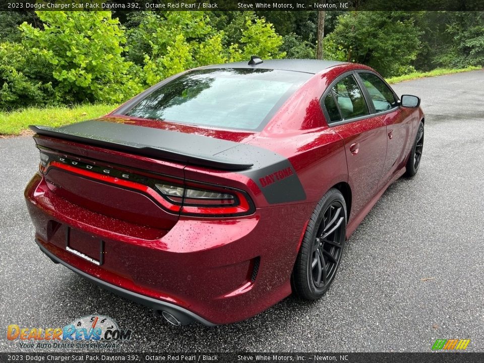 2023 Dodge Charger Scat Pack Daytona 392 Octane Red Pearl / Black Photo #6